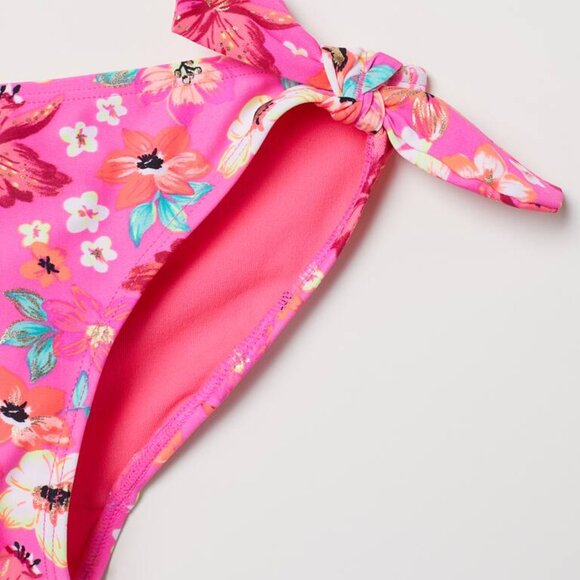 H&M Floral Ruffle Top Frilled Bikini - Size: 8/10 - Picture 4 of 9